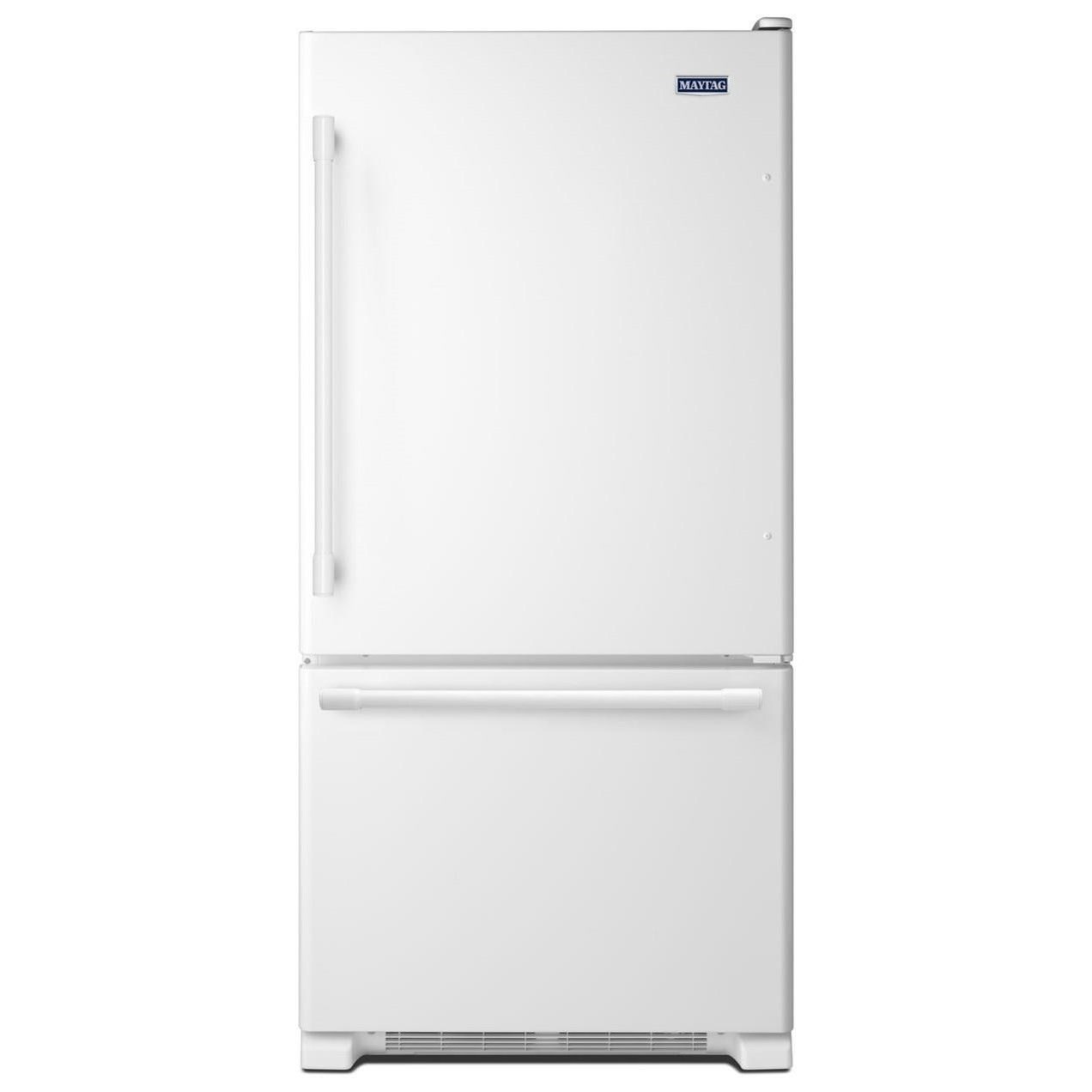 Maytag MBF1958FEW30Inch Wide Bottom Mount Refrigerator 19 Cu. Ft